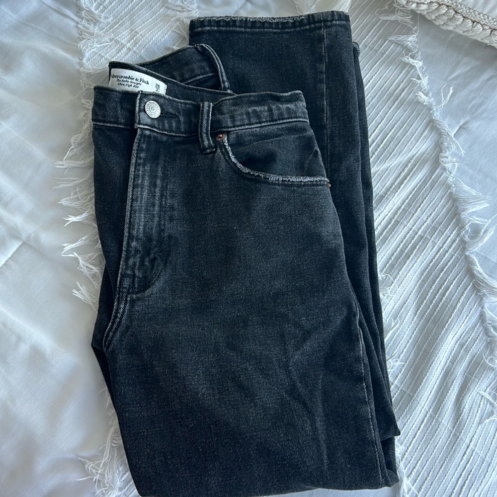 Abercrombie Black Denim Jeans